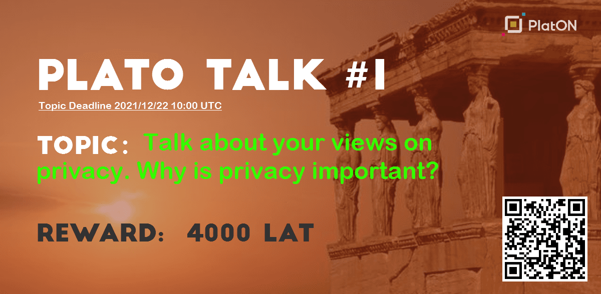 [Prize Discussion] Plato Talk #1