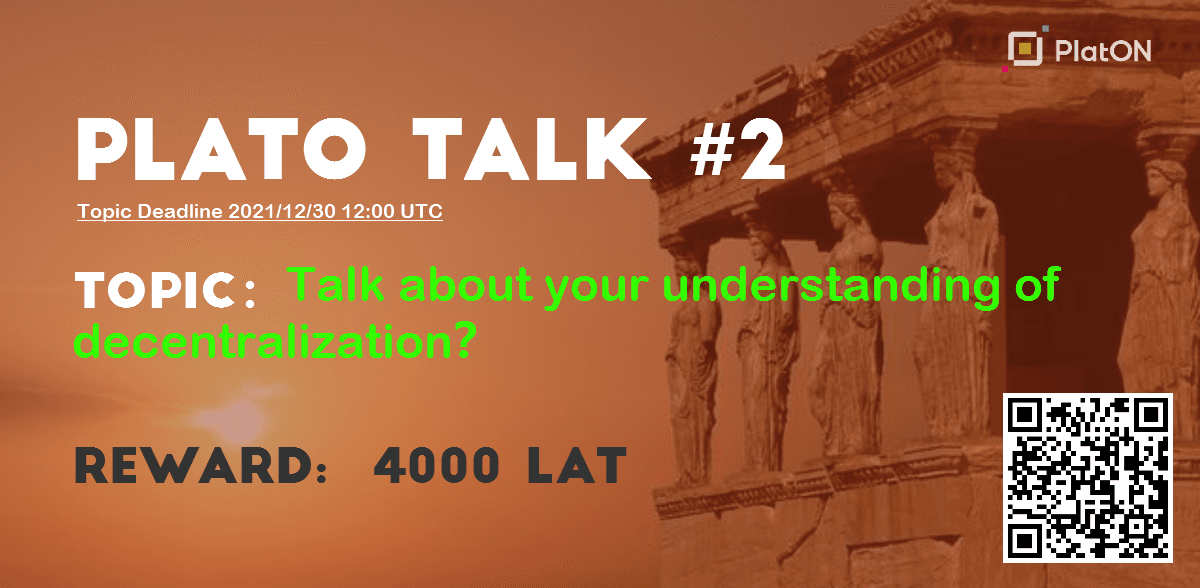 PLATO TALK #2 — Wonderful discussion sharing